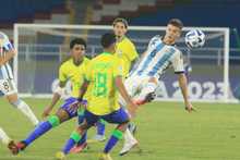 En Cali, Brasil gan&oacute; el cl&aacute;sico del Suramericano Sub 20 y espera a Colombia