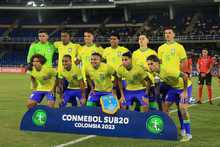 En Cali, Brasil gan&oacute; el cl&aacute;sico del Suramericano Sub 20 y espera a Colombia
