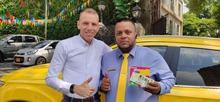 Taxistas de Cali tambi&eacute;n est&aacute;n en modo Sudamericano Sub-20