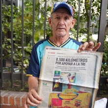 En el Sudamericano sub 20, Manuel Loor &acute;el malabarista con la piedra bien puesta&acute; 