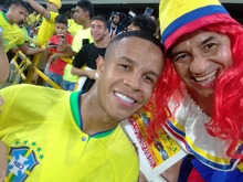 Hay una princesa que no abandona a las selecciones colombianas de f&uacute;tbol  ni a sol ni a sombra