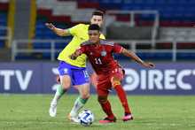 Colombia tuvo la mejor hinchada en su encuentro contra Brasil, en el Suramericano de F&uacute;tbol Sub20