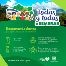 Vamos Todas y Todos a sembrar el Bosque de los Estudiantes