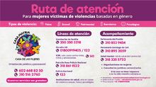 Ruta de atenci&oacute;n para v&iacute;ctimas de violencias basadas en g&eacute;nero