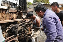 Alcaldía de Cali entregó ayudas humanitarias a familias afectadas por incendio en Los Chorros
