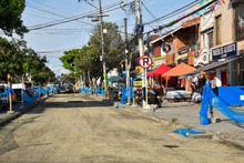 Calle 9 y carrera 1, corredores principales intervenidos con Obras de Corazón