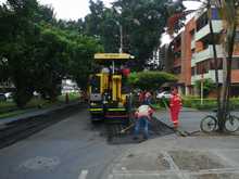 Inici&oacute; la intervenci&oacute;n de la calle 52 con el grupo operativo de Infraestructura