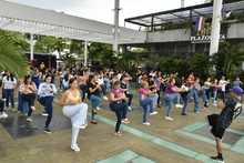 M&aacute;s de 30 mujeres de la Secretar&iacute;a de Seguridad y Justicia hicieron parte de la actividad de Defensa Personal