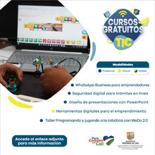 Con los cursos de la Alcald&iacute;a de Cali, aprende gratis sobre nuevas tecnolog&iacute;as