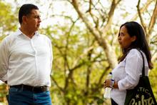 Alcalde Ospina inspeccion&oacute; avances de la obra Parque Pac&iacute;fico 