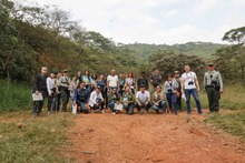 Becarios de Todas y Todos a Estudiar iniciaron la siembra de 7.000 &aacute;rboles en el Bosque de los Estudiantes