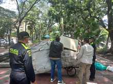 Operativos de recuperaci&oacute;n del espacio p&uacute;blico devuelven la tranquilidad en el Parque de las Tortugas