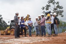 Tramo 5 de Cristo Rey ya cuenta con el 100% de los muros de contenci&oacute;n