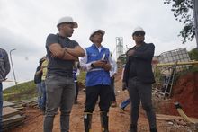 Tramo 5 de Cristo Rey ya cuenta con el 100% de los muros de contenci&oacute;n