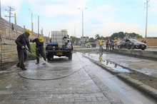 EDRU sigue interviniendo puntos cr&oacute;nicos de basuras en el centro de Cali