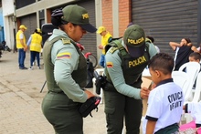 Instalaci&oacute;n de Frente de Seguridad en el barrio San Pascual