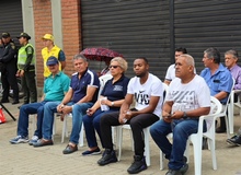 Instalaci&oacute;n de Frente de Seguridad en el barrio San Pascual