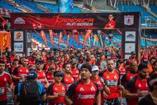 La Mechita pint&oacute; de rojo las calles de Cali