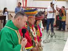 Pueblo Inga celebr&oacute; el Atun Puncha o bienvenida del a&ntilde;o nuevo