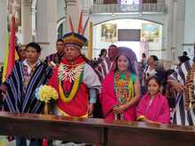 Pueblo Inga celebr&oacute; el Atun Puncha o bienvenida del a&ntilde;o nuevo