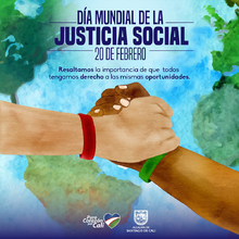 En el D&iacute;a Mundial de la Justicia Social se resalta la importancia de construir una sociedad en paz
