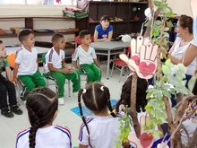 &ldquo;Tenemos un primer d&iacute;a que es como una primera cita de amor&rdquo;: Claudia Bernal, profesora de preescolar