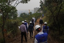 Estructura met&aacute;lica del Proyecto Integral Cristo Rey ya est&aacute; siendo instalada en el tramo 2