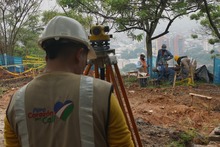 Estructura met&aacute;lica del Proyecto Integral Cristo Rey ya est&aacute; siendo instalada en el tramo 2