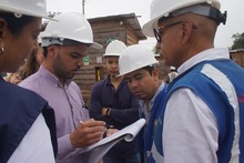 Estructura met&aacute;lica del Proyecto Integral Cristo Rey ya est&aacute; siendo instalada en el tramo 2