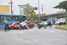 Sin contratiempos se cumpli&oacute; jornada de manifestaciones de taxistas en Cali