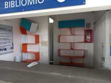 BiblioMIO de la Terminal Paso del Comercio fue nuevamente vandalizado