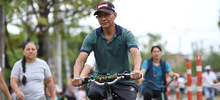 La Ciclovida de Cali brilla en la Alameda Sol de Oriente