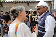 Futuros arquitectos de Manizales visitaron obra del edificio Coltabaco