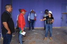 L&iacute;deres de la comuna 6 visitan obras del nuevo Laboratorio de Innovaci&oacute;n Digital Paso del Comercio