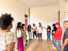 L&iacute;deres de la comuna 6 visitan obras del nuevo Laboratorio de Innovaci&oacute;n Digital Paso del Comercio