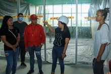 L&iacute;deres de la comuna 6 visitan obras del nuevo Laboratorio de Innovaci&oacute;n Digital Paso del Comercio