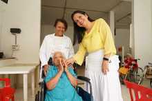 Reconocimiento al Hospital Geri&aacute;trico y Ancianato San Miguel por salvar vidas durante la pandemia