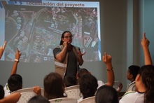 Ni&ntilde;os de la comuna 20 son testigos del progreso que transforma a Cali