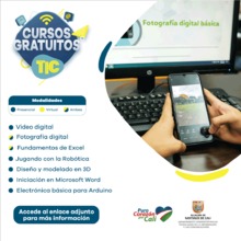F&oacute;rmate gratis en habilidades digitales con la Alcald&iacute;a de Cali