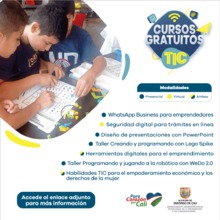 F&oacute;rmate gratis en habilidades digitales con la Alcald&iacute;a de Cali