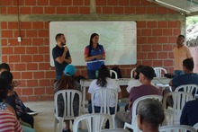 Socializaci&oacute;n del tramo IV del Proyecto Integral Cristo Rey con la comunidad de la vereda Pilas del Cabuyal