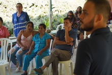 Socializaci&oacute;n del tramo IV del Proyecto Integral Cristo Rey con la comunidad de la vereda Pilas del Cabuyal