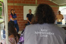 Socializaci&oacute;n del tramo IV del Proyecto Integral Cristo Rey con la comunidad de la vereda Pilas del Cabuyal