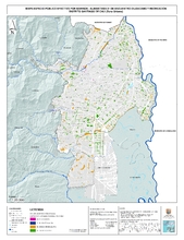 Mapa espacio publico efectivo por barrios