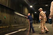 Una tonelada residuos s&oacute;lidos se recogi&oacute; en el t&uacute;nel mundialista