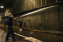 Una tonelada residuos s&oacute;lidos se recogi&oacute; en el t&uacute;nel mundialista