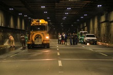 Una tonelada residuos s&oacute;lidos se recogi&oacute; en el t&uacute;nel mundialista