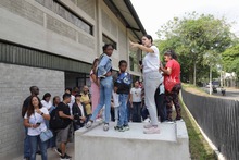 El primer d&iacute;a en familia, inici&oacute; con un recorrido al Centro de Bienestar Animal