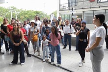 El primer d&iacute;a en familia, inici&oacute; con un recorrido al Centro de Bienestar Animal