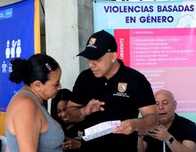 En Calibella hicimos presencia con la Casa de Justicia Itinerante